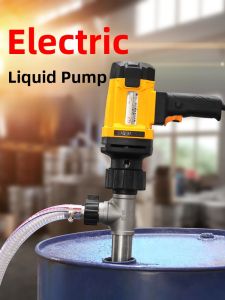 Portable Electric Oil Pump 220V Explosion Proof Anti Corrosion for Diesel High Flow Refueling Machine Handheld Pump