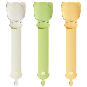 Cat Stick Treats Squeezer Cat Stripe Squeezer Cat Feeder Spoon