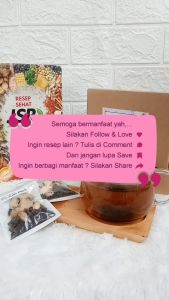TEH HERBAL untuk MENGOBATI INFLUENZA / PILEK / FLU / SALESMA uk. SACHET 100% REMPAH ALAMI MURAH dan PRAKTIS Resep JSR ANTI PILEK