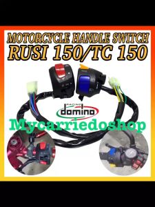 domino MOTORCYCLE HANDLE SWITCH FOR RUSI 150 / TC 150 1 SET LEFT AND RIGHT