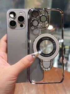 Perlindungan Ponsel Premium: CrashStar Foldable Magnetic Magsafe Stand & Phone Case