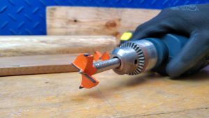 Mata Bor Kayu Engsel Sendok Merah Flexigo Forstner Bit Hole 35 mm