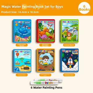 XUEDELE | Water Doodle Drawing Book Reusable Washable