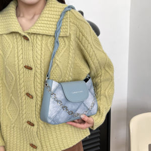 Túi đeo nách thông thường Túi xách phổ biến năm nay dành cho phụ nữ 2025 Mùa thu Linger Single Shoulder Bag Xu hướng đường phố