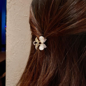 Mini Butterfly Hair Clip Half Updo Hair Accessories Bangs Clamp Small Grab Clamp High End Clamp Fresh out Fashion Accessories