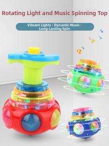 JIFANPAUL | Light-up Music Magic Spinning Top Toy