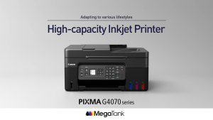 Canon PIXMA G4770 Inkjet Printer | A4 Ink Efficient Print Scan Copy Fax Wi-Fi Direct