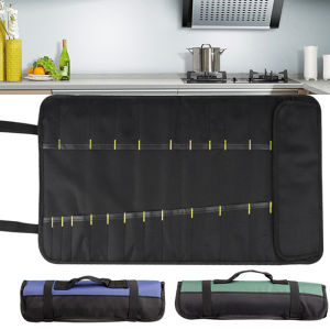 Chef’s Knife Roll BagOxford Chef Knife CaseMulti-function Tools Storage Organizer Bag