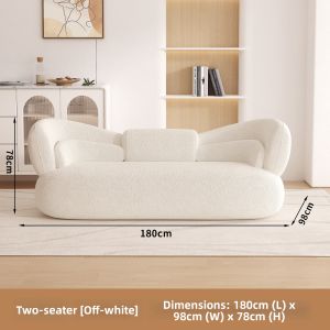 YIZUO | French Style Compact Sofa with Bowknot for Home and Commercial Use