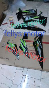 Body Belakang + Sayap Depan Honda SUPRA X 125 NEW / Perlengkapan Motor SUPRA X 125 Batman