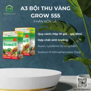 Phân Bón Lá A3 Bội Thu Vàng Grow 555