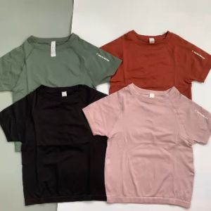 Áo Thun Tập Gym Yoga Nữ Cmon Chất Dệt Kim Co Giãn 4 Chiều Thấm Hút Mồ Hôi A003