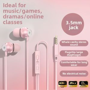 Weilade | Wired In-ear Type-C High-Quality Sound Noise Reduction Earphones