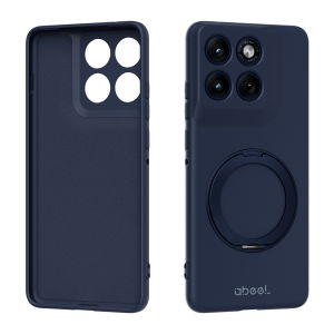 szhaiyu | For Motorola Moto Edge 60s 60Pro 60 Fusion Phone Case Liquid Silicone Magnetic Bracket Protect Back Cover for Edge 70 X70 Air