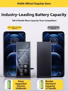 PISEN | Certified Ultra Large Capacity iPhone Battery