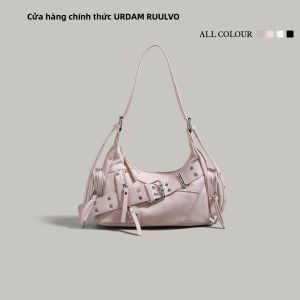 URCDN RDALVO | Túi Đeo Chéo Nữ Có Móc Thiết Kế Độc Đáo Túi Xách Mini Thời Trang Dùng Hàng Ngày Chất Liệu Bền Bỉ Xu Hướng 2026
