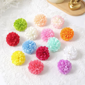 10/20Pcs Artificial Flowers 4.5cm Fake Flower for Home Decor Wedding Party Decoration Candy Gifts Box Carft Garland Accessories