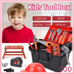 Engineer Toolbox Set Toys Simulation Repair Tools Toys for Kids Boys Plastic Repair Educational Toys