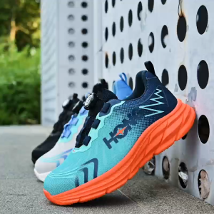 NEW Rotating button Safety Shoes for Men Steel Toe Shoes Man Anti-smash Anti-puncture Work boot