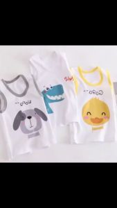 Singlet Luckybee uk Bayi - 3 tahun / Kaos Anak Baby Laki Laki Perempuan Dalaman Atasan Import Balita Harian Baju Tidur