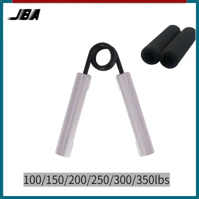 JBA Hand Grip Exercise Heavy Duty Aluminum Alloy 100-350lbs With Foam Handle Sleeve Anti Slip Firm Durable Carbon Steel Hand Gripper 握力器