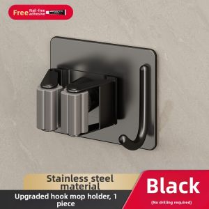 FAJIENUO | Multi-functional Wall Mounting Hanger for Bathroom and Mop