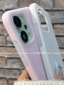 เคสโทรศัพท์ซิลิโคนเหลว Ultra Wireless Charging ดูดซับแม่เหล็กสำหรับ OPPO Reno14 pro Findx8 pro Findx8s plus Jelly ใหม่