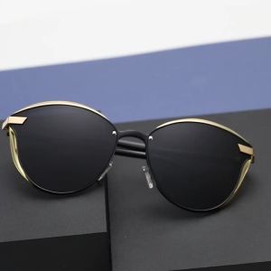 BARCUR Style Polarized Sunglasses For Women Catmore Round Sun Glass Ladies Woman Eyewear Accessory UVAB Protection