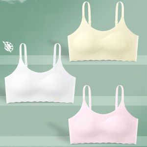 L91 Teens Bra For Girl Kids bralette tops aged 12-16 traceless underwear for adolescent growth for junior middle L