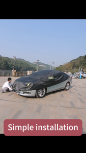 🚗 COD 👍 folding car cover waterproof and sunproof car roof cover wigo  car cover sedan hatchback innova car cover waterproof car cover suv car cover water and heat proof avanza car cover suv pick up cover xpander car cover