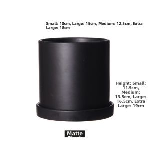 CHIZHIDU | Large Ceramic Plant Pot