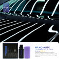 9H Nano Ceramic Coating for Cars, Anti-Scratch High Gloss Ceramic Coating Kit for Car, Hydrophobic Long Lasting Protection. 