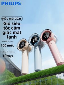 Philips | Quạt Cầm Tay Bàn Turbo Yên Tĩnh Di Động