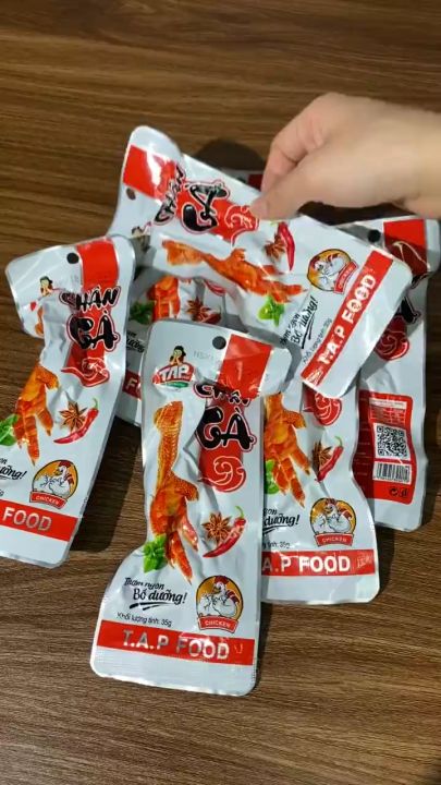 Chân gà cay Việt Nam TAP food ủ gia vị Tứ Xuyên thơm ngon chuẩn vị ...