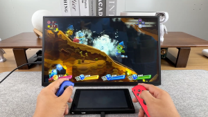 HGFRTEE 11.6inch HD Stand Portable Monitor 768p Mobile Office Laptoxternal Screen Suitable for Laptops Mobile Phones PC