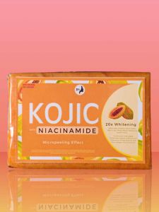 Kojic Retinol Niacinamide Anti Aging Skin Brightening soap free mesh net 100grams