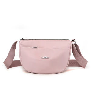 Chibao Fashion New Arrival Easiest for Match Good-looking Lightweight Solid Oxford Nylon Cloth Waterproof Womens One-Shoulder Crossboby Bag