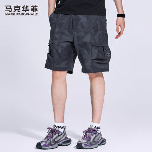 Mark Fairwhale | Workwear Printed Mens Casual Shorts