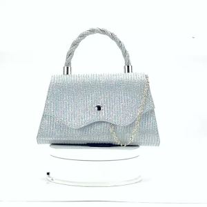 Túi Xách Đeo Chéo Một Bên Vai Thời Trang Dành Cho Đám Cưới Phù Dâu Tiệc Tối Chất Liệu Polyester Kiểu Dáng Minaudiere Túi Dự Tiệc Tối