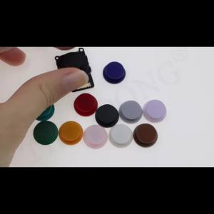 1Set 3D Analog Joystick Module With Colorful Thumb Stick Cap Replacement Repair Parts For PSP2000 Handheld Game Console