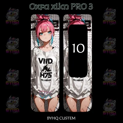 stiker oxfa slim pro 3 laminasi doff glosy