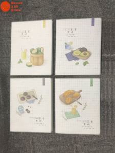 Ultra-Thickened 116 Pages Notebook Cover Book B5150 Type Creative Trendy Student Journal Soft Back Binding Durable Linen Paper