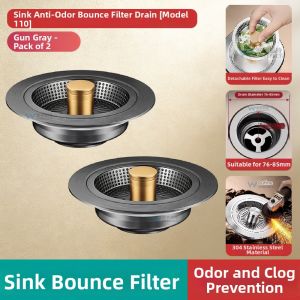 WONREFACT | Filtering Flexible Seal Sink Strainer