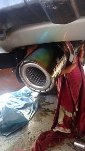 Savinta Knalpot Racing Mobil Manual Matic GTSv3 Stainles Suara Bass Empuk Adem