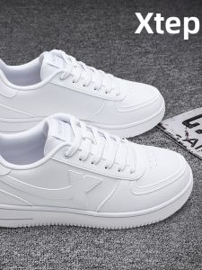 XTEP | Giày Sneaker Chất Liệu Da Cao Cấp Đệm Giảm Chấn