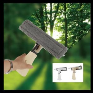 Household All-Purpose Spraying Water Window Cleaner Glass Scrubber Window Duster Dual-Sided for Home Use Easy to Clean