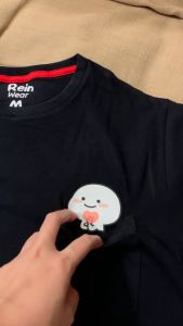 READY Kaos Pocket Pentol Quby Love Cinta Sarange Bucin I Love You Baju Tshirt Katun Kantong Saku Custom Satuan Murah Polos Viral Lucu Unik Keren Kata Korea Oversize Couple Pasangan Oblong Pria Wanita Anak Bayi Distro - Rein Wear