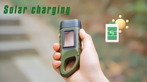 【VIDKHSY Store】Solar Hand Crank Flashlight LED Flashlight Solar Emergency Charging Light For Outdoor Camping Fishing Survival Emergency Light Hiking
