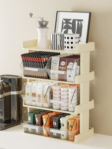 Acrylic Coffee Tea Bag Organizer Drawer
