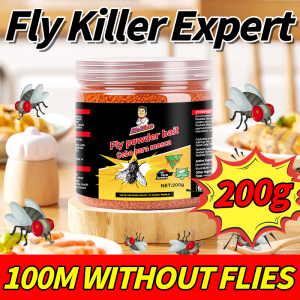 200G Fly Killer Highly Effective Fly-repelling Bait Safe For Home Use Fly Killer Powder Fast-Acting And Eco-Friendly